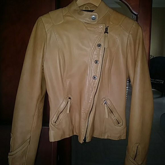 Tristan & Iseut Jackets & Blazers - Tristan & Iseut Leather Jacket